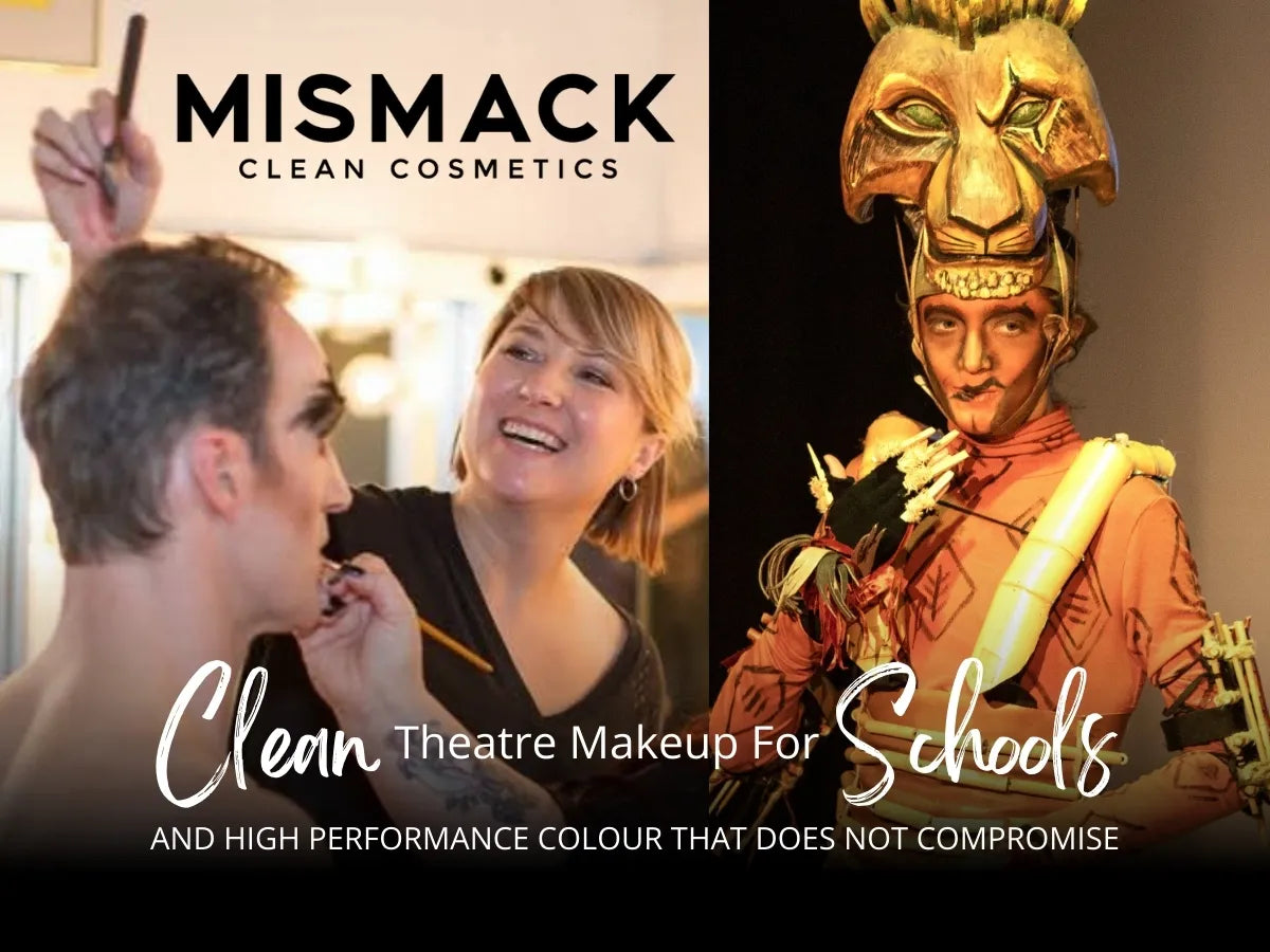 Clean Theatre Makeup for Schools and High Performance Colour That Does Not Compromise