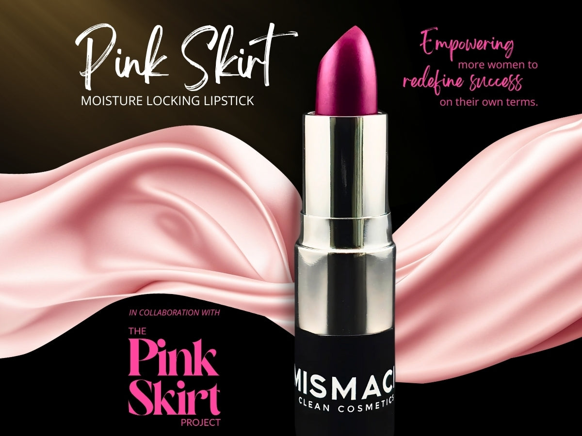 The Pink Skirt Project Lipstick: A Clean, Empowering Statement Shade