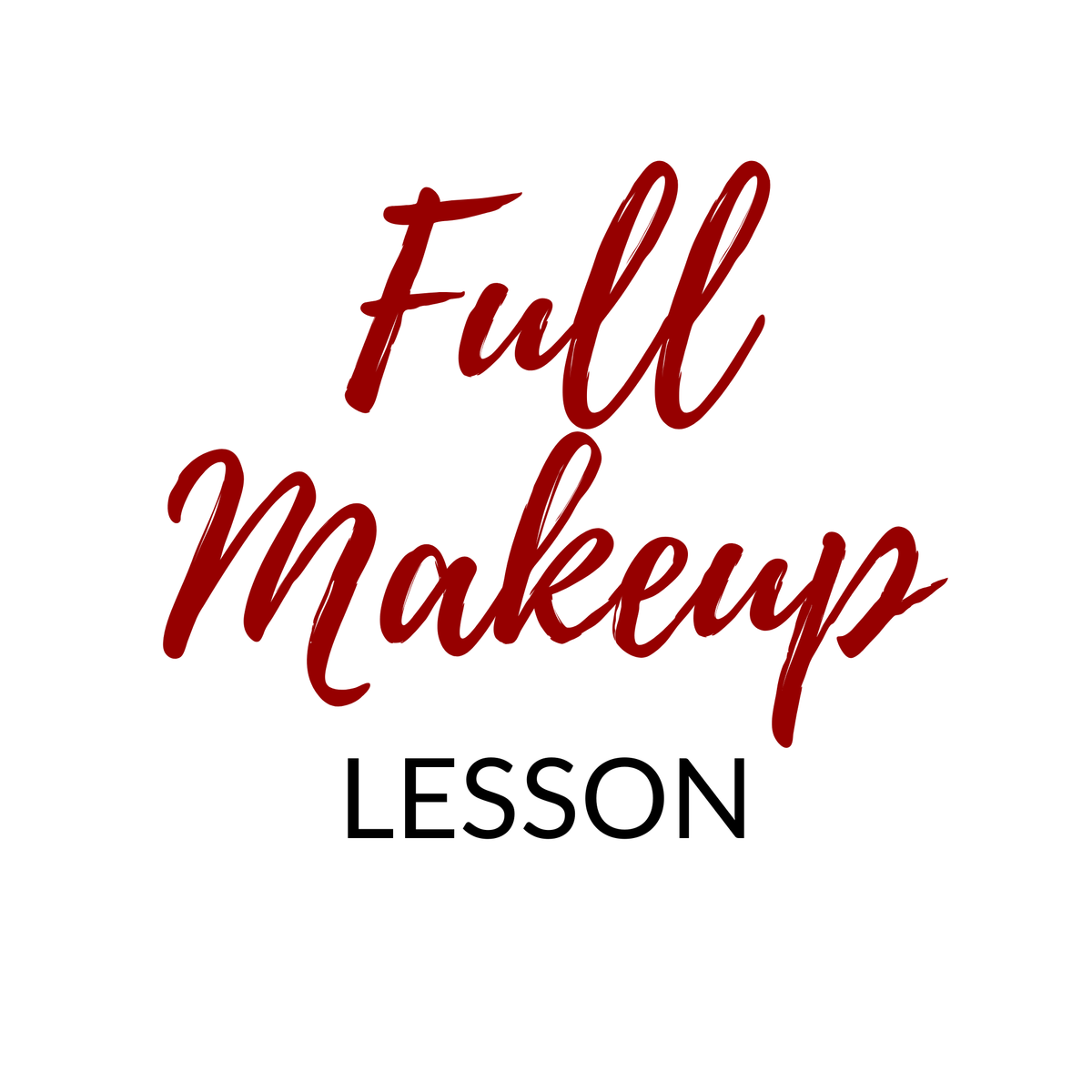In-person full makeup lesson using MisMacK Clean Cosmetics with colorful makeup application on a model's face.