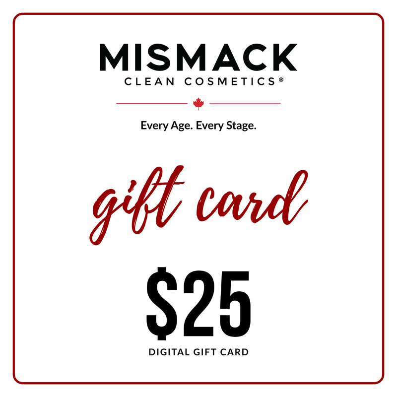 Carte-cadeau numérique MisMacK Clean Cosmetics