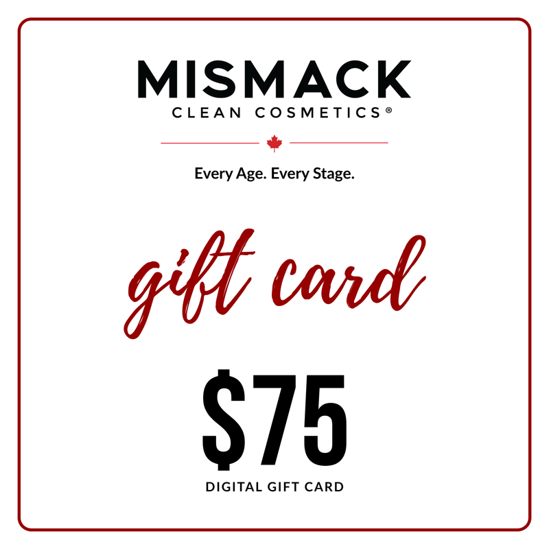 Carte-cadeau numérique MisMacK Clean Cosmetics