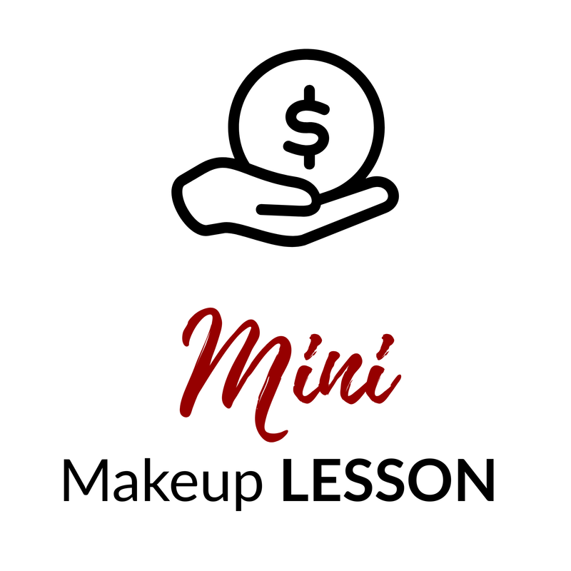 Mini makeup lesson with MisMacK Clean Cosmetics, showcasing makeup application tips using colorful cosmetics made in Canada.