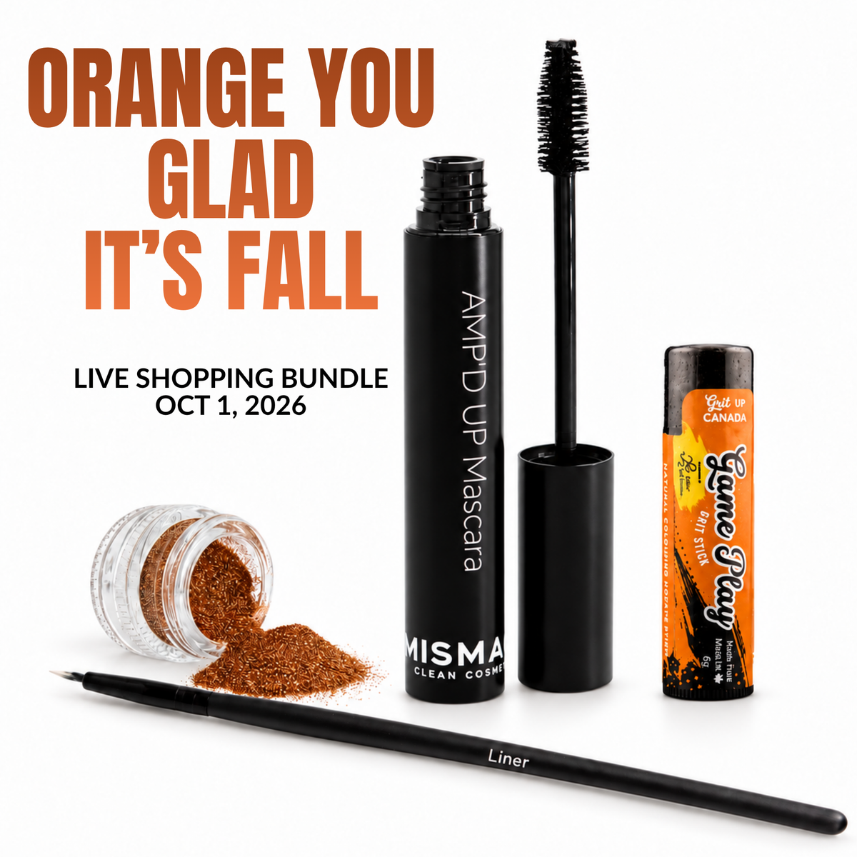 Fast Bundle Orange You Glad It's Fall live shopping bundle with seasonal decorations and themed items for fall celebrations.